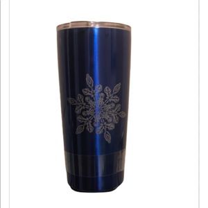 Stainless Steel Snowflake travel Tumbler